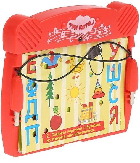 Интерактивная игрушка Умка Три Кота. Азбука и счет HT969-R