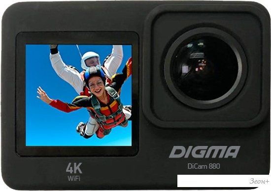 Экшен-камера Digma DiCam 880