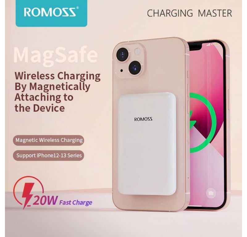 Внешний аккумулятор Romoss WSS05 (белый)