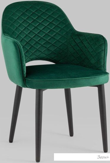 Стул Stool Group Венера диамант MC16-2YS KD HLR-56 (велюр изумрудный)