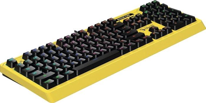 Клавиатура A4Tech B810RC (желтый)