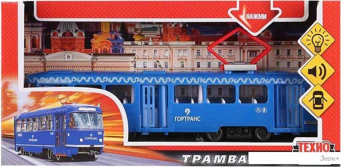 Трамвай Технопарк CT12-428-2-BL