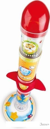 Развивающая игрушка Hape Ракета Движение, счет, цвета E0387_HP