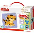 Мозаика/пазл Baby Toys Зверята 02501