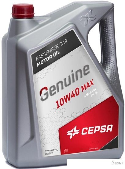 Моторное масло CEPSA Genuine Max 10W-40 4л