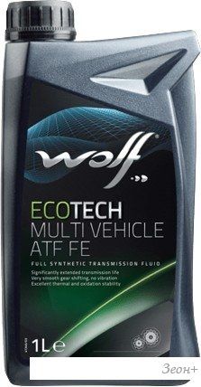 Трансмиссионное масло Wolf EcoTech Multi Vehicle ATF FE 1л