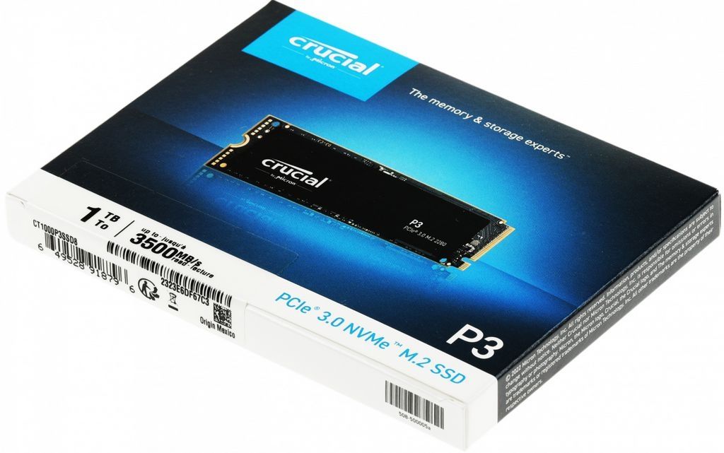 SSD Crucial P3 1TB CT1000P3SSD8