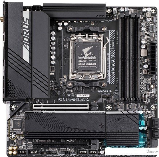 Материнская плата Gigabyte B650M Aorus Elite AX
