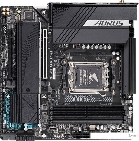 Материнская плата Gigabyte B650M Aorus Elite AX