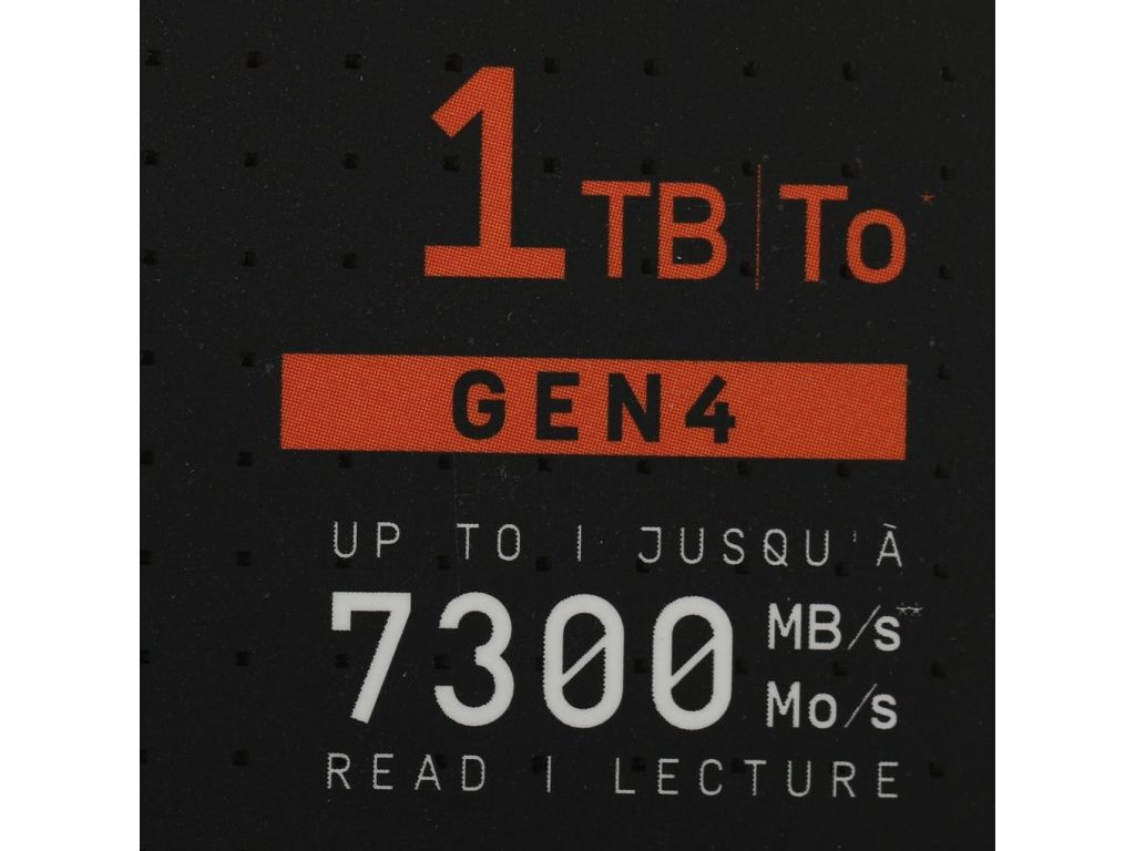 SSD WD Black SN850X NVMe 1TB WDS100T2X0E