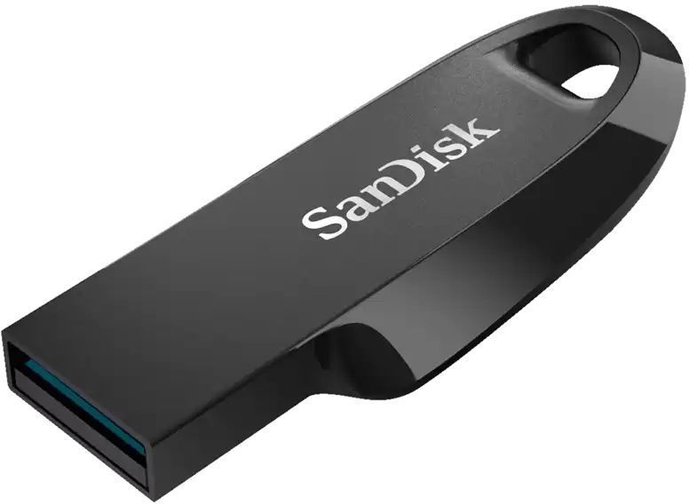 USB Flash SanDisk Ultra Curve 3.2 128GB (черный)