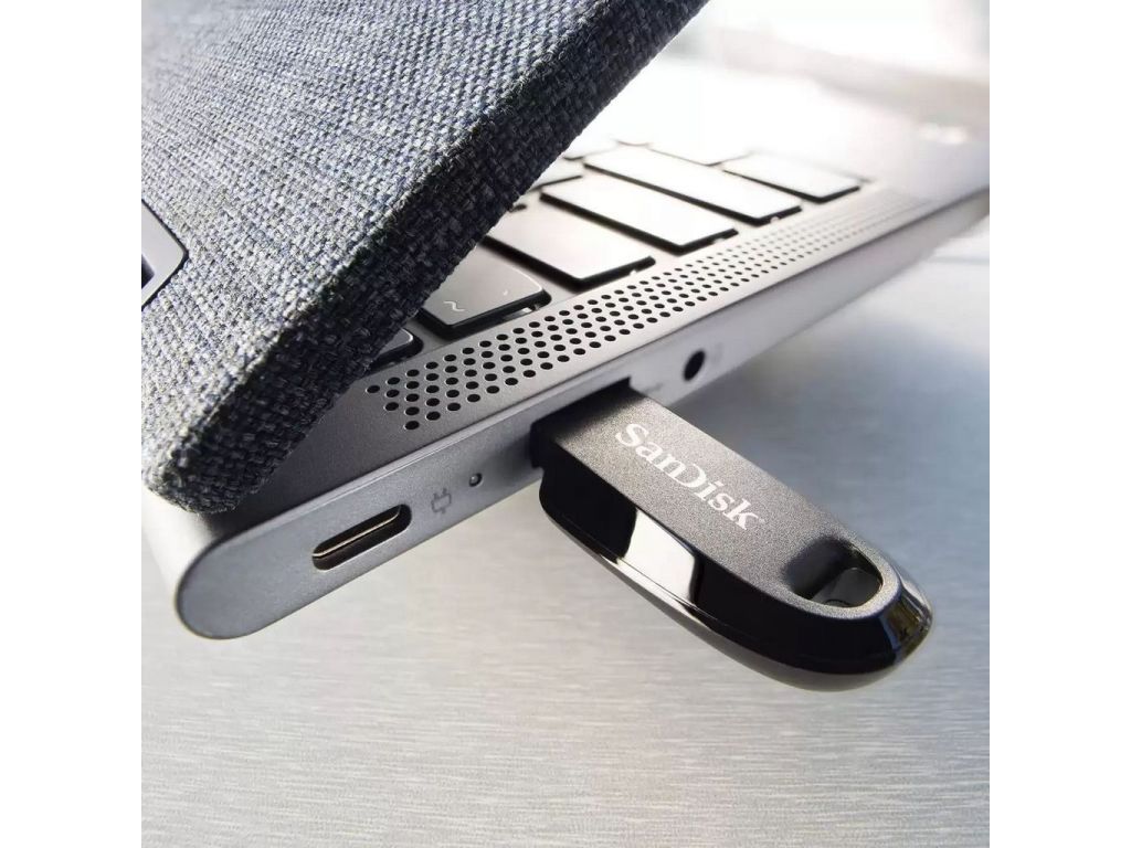 USB Flash SanDisk Ultra Curve 3.2 128GB (черный)