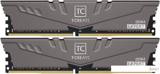 Оперативная память Team T-Create Expert OC10L 2x16ГБ DDR4 3200МГц TTCED432G3200HC16FDC01