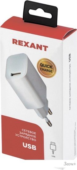Сетевое зарядное Rexant 16-0285