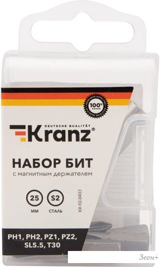 Набор бит Kranz KR-92-0433 (7 шт)