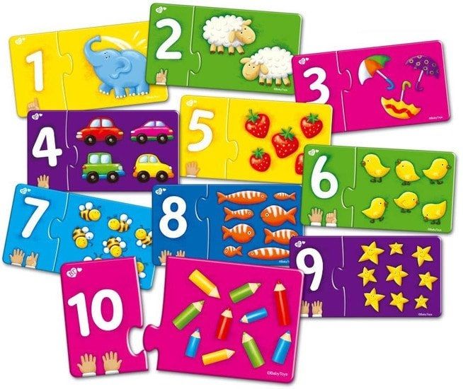 Мозаика/пазл Baby Toys Веселый счет 02513