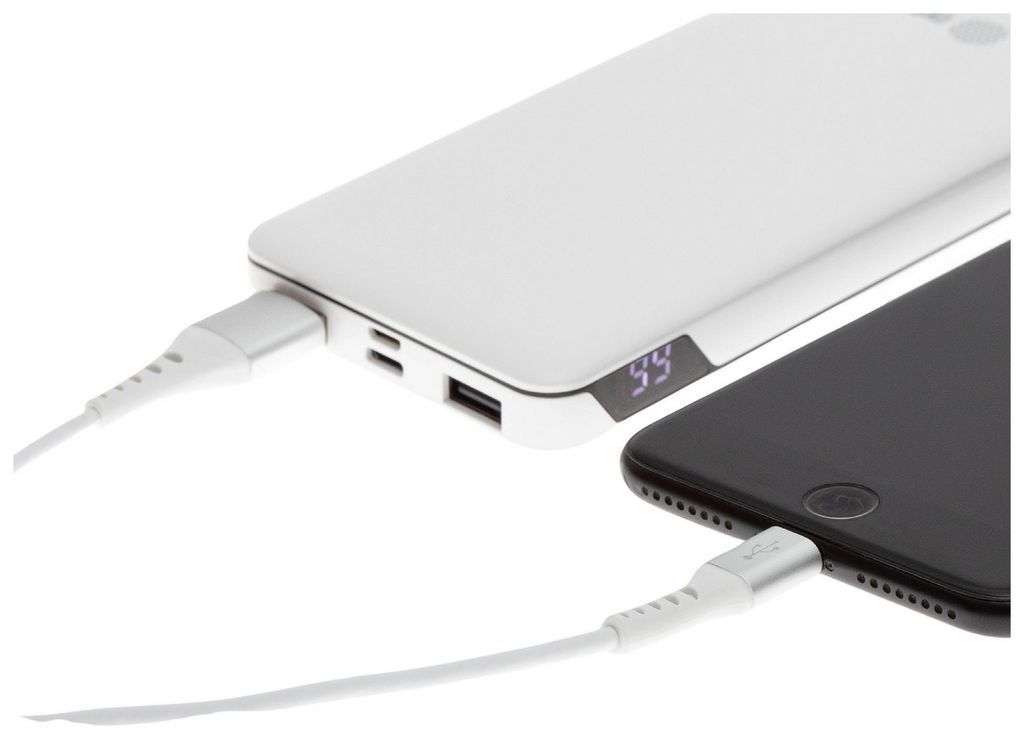 Кабель Cactus CS-LG.USB.A-0.8 USB (m)-Lightning (m) 0.8м белый блистер