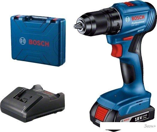 Дрель-шуруповерт Bosch GSR 185-LI Professional 06019K3001 (с 1-им АКБ, кейс)