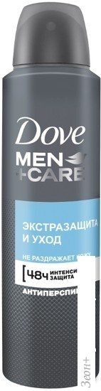 Антиперспирант-спрей Dove Men+Care экстразащита и уход 150мл