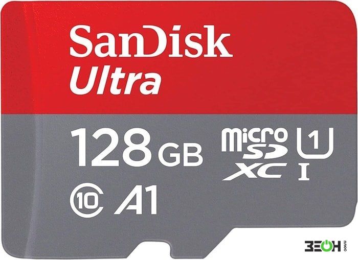 Карта памяти SanDisk Ultra SDSQUAB-128G-GN6MN microSDXC 128GB купить в Гомеле. Цена, фото, характеристики в интернет-магазине ZEON