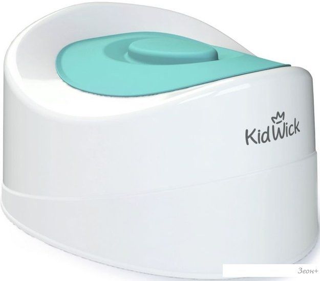 Детский горшок Kidwick Мини KW010102 (белый/бирюзовый)