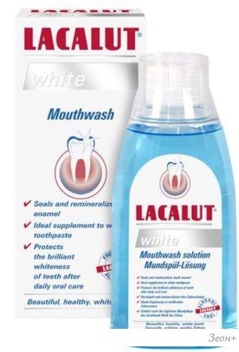 Ополаскиватель для полости рта LACALUT White 300 мл