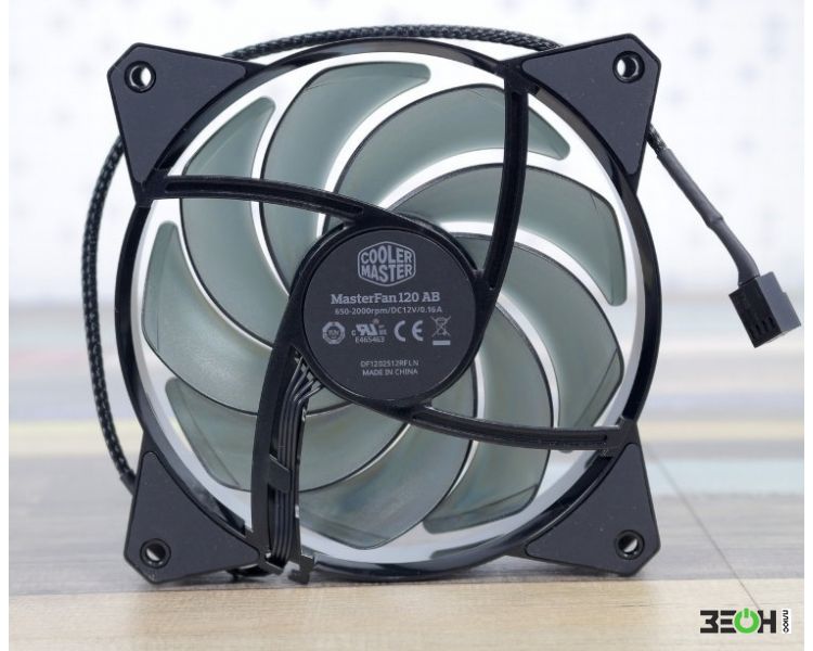 Вентилятор для корпуса Cooler Master MasterFan 120AB 3 pin no led ...