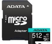   ADATA Premier Pro AUSDX512GUI3V30SA2-RA1 microSDXC 512GB ( )