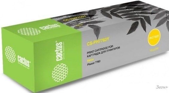 Картридж CACTUS CS-PH7760Y (аналог Xerox 106R01162)