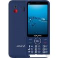 Кнопочный телефон Maxvi B35 (синий)