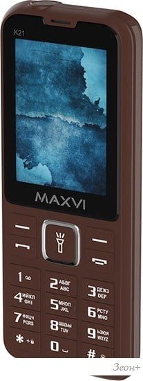 Мобильный телефон Maxvi K21 (коричневый)