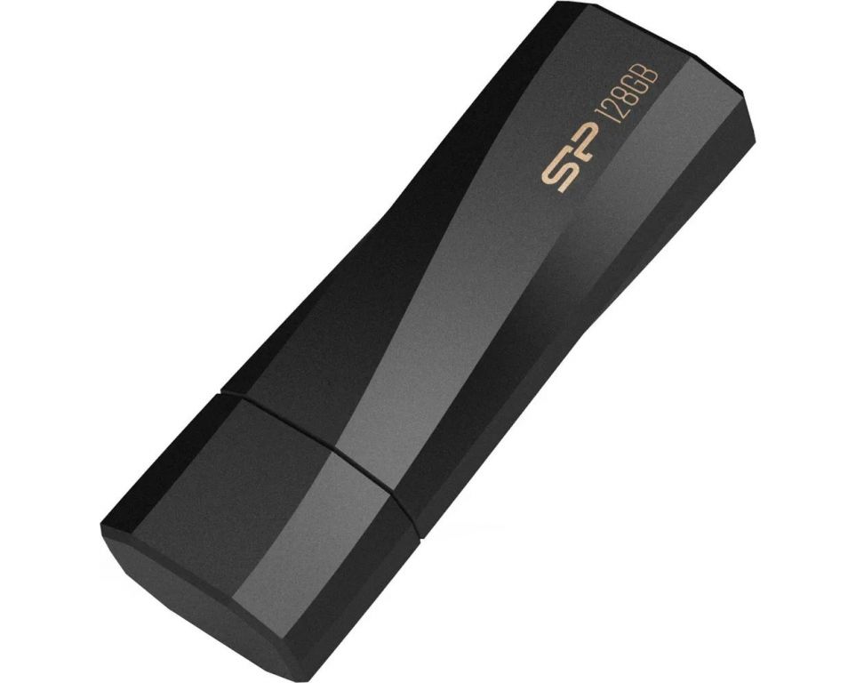 USB Flash Silicon-Power Blaze B07 128GB (черный)