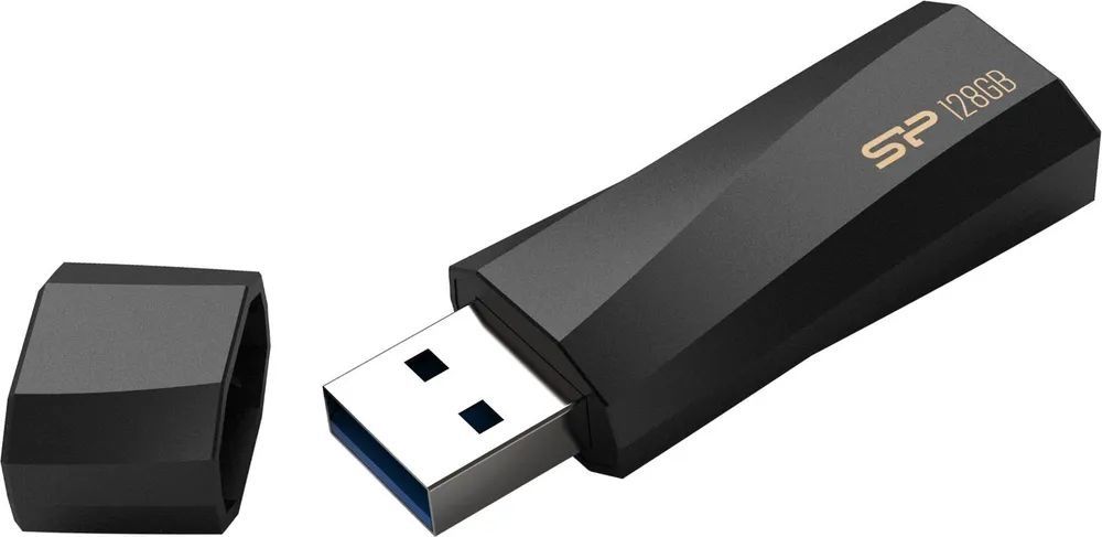 USB Flash Silicon-Power Blaze B07 128GB (черный)