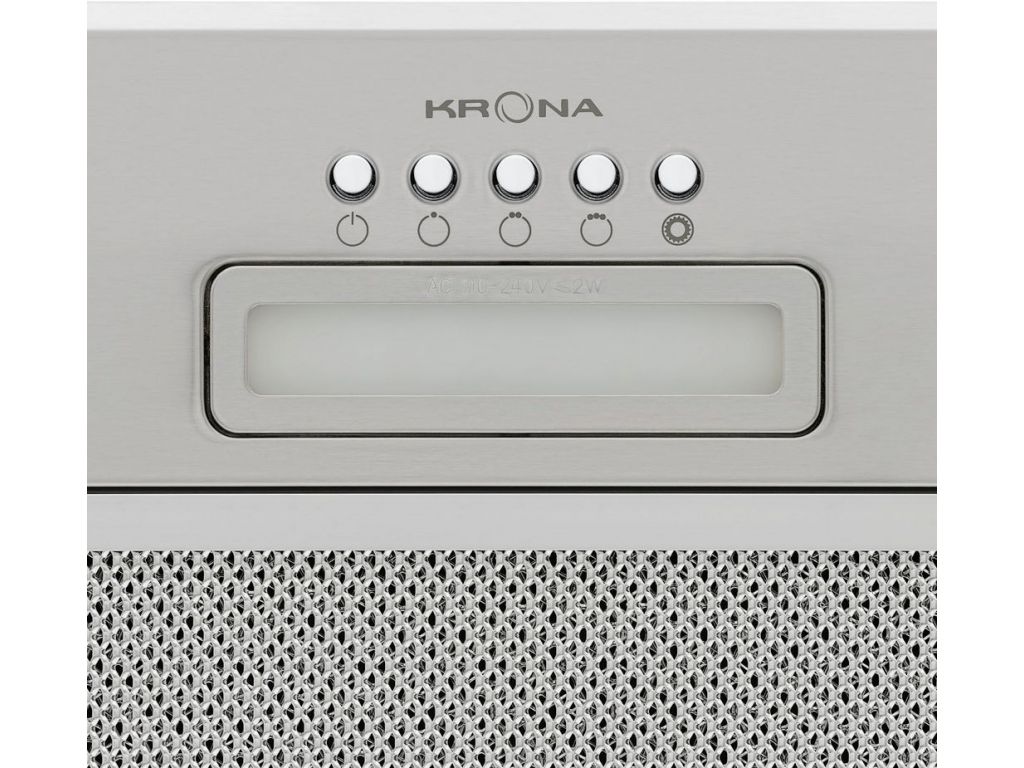 Кухонная вытяжка Krona Ameli Light 600 Inox PB (нержавеющая сталь)