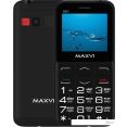 Кнопочный телефон Maxvi B231 (черный)