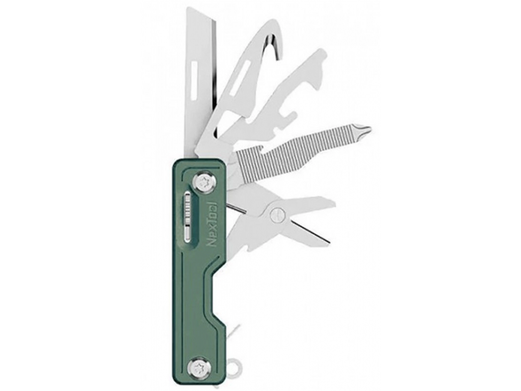 Мультитул-мини NexTool Multi Functional Knife NE20098 (зеленый)