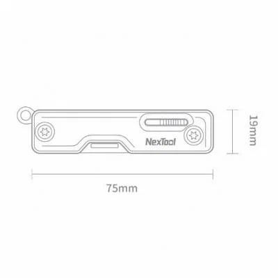 Мультитул-мини NexTool Multi Functional Knife NE20099 (синий)