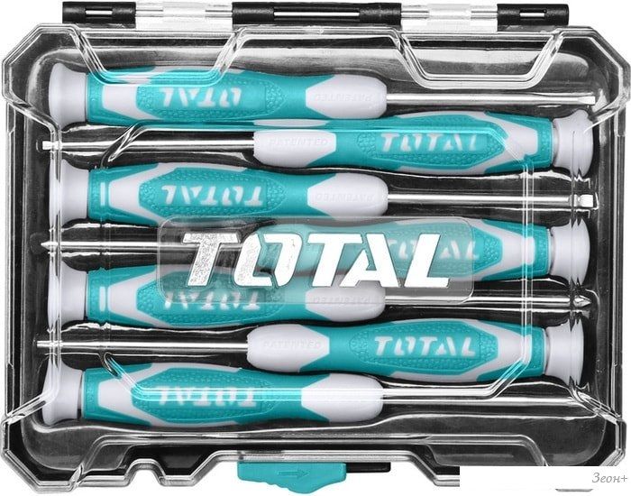 Набор отверток Total THT250726 (7 предметов)