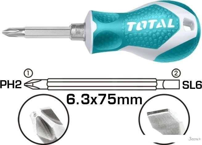 Отвертка Total THT250216