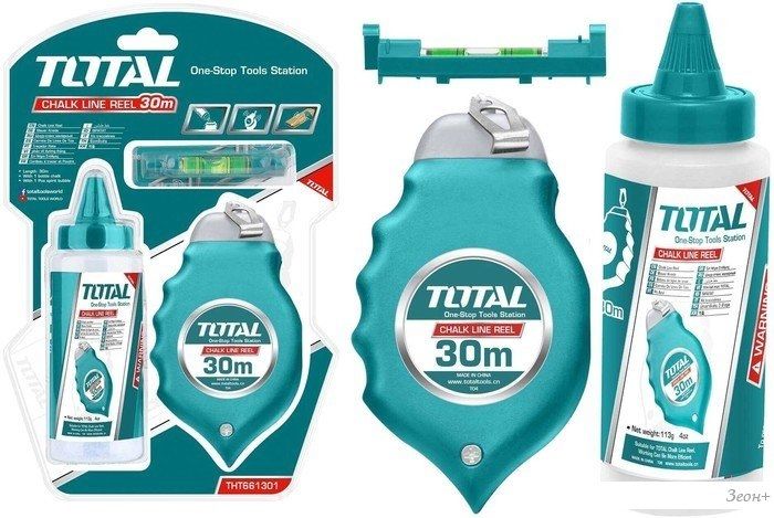Шнур разметочный Total THT661301