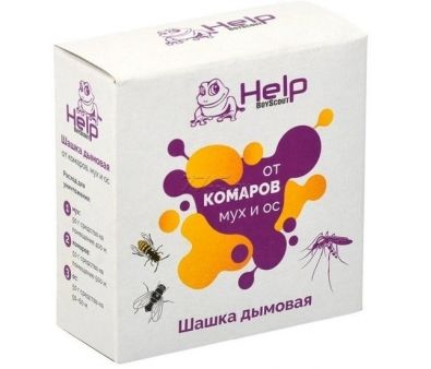 Дымовая шашка Help Шашка дымовая инсектицидная 50 г