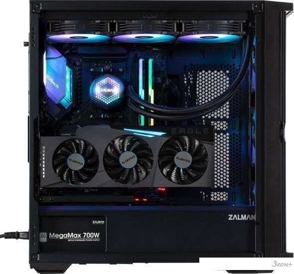 Корпус Zalman Z10 Duo (черный)