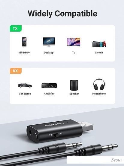 Аудиоадаптер Ugreen CM523 60300