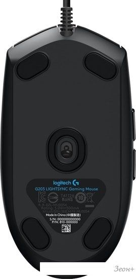 Игровая мышь Logitech G203 Lightsync (черный)