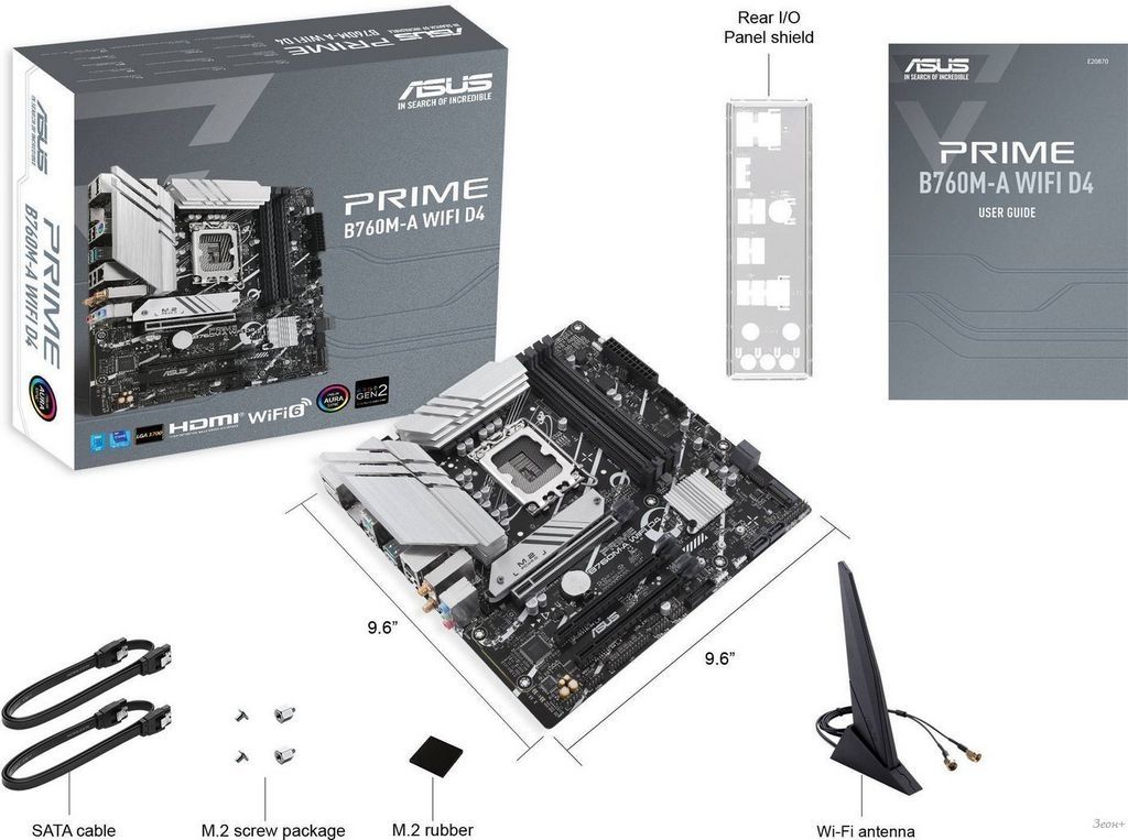 Материнская плата ASUS Prime B760M-A WiFi D4