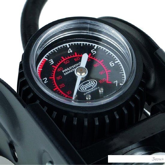 Насос ножной велосипедный Heyner PedalPower PRO (черный)