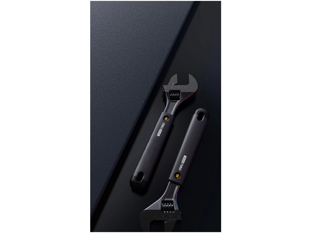Разводной ключ Home Series Black Deli HT1508 200мм