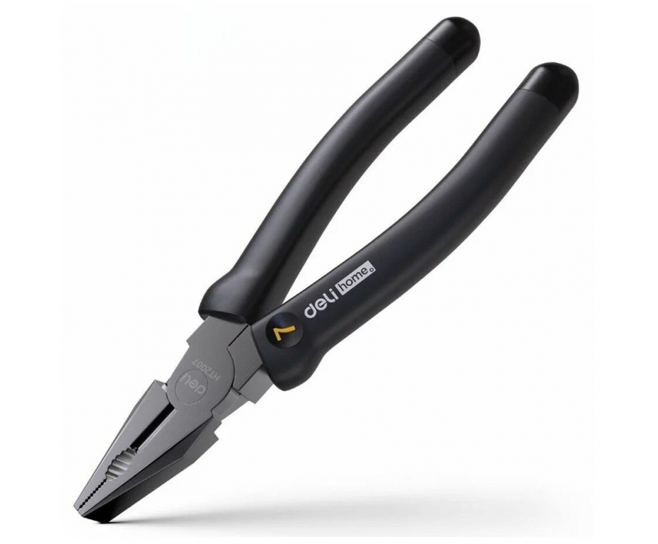 Комбинированные плоскогубцы Home Series Black Deli HT2007 180мм