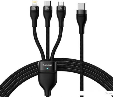  Baseus Flash Series ? USB Type-C - Lightning/USB Type-C/microUSB (1.5 , )
