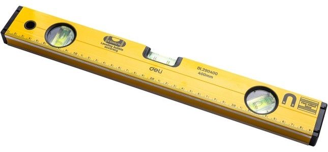 Строительный уровень Deli DL290400 400мм измерение под углом 45°